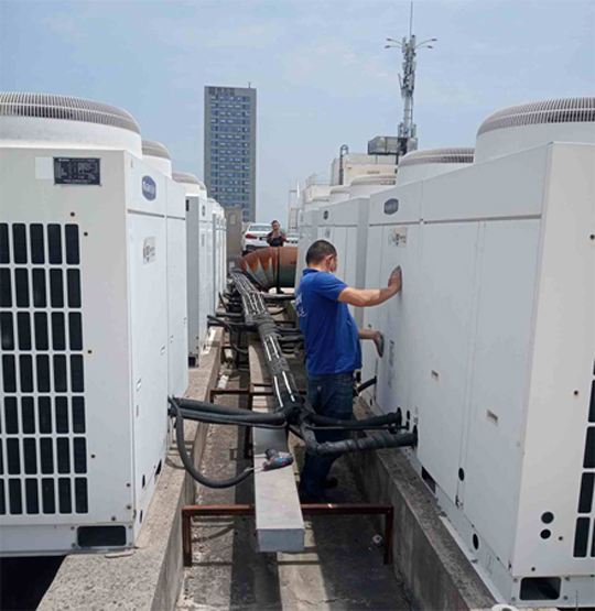 陵川中央空调制热和不制冷系统维修方法